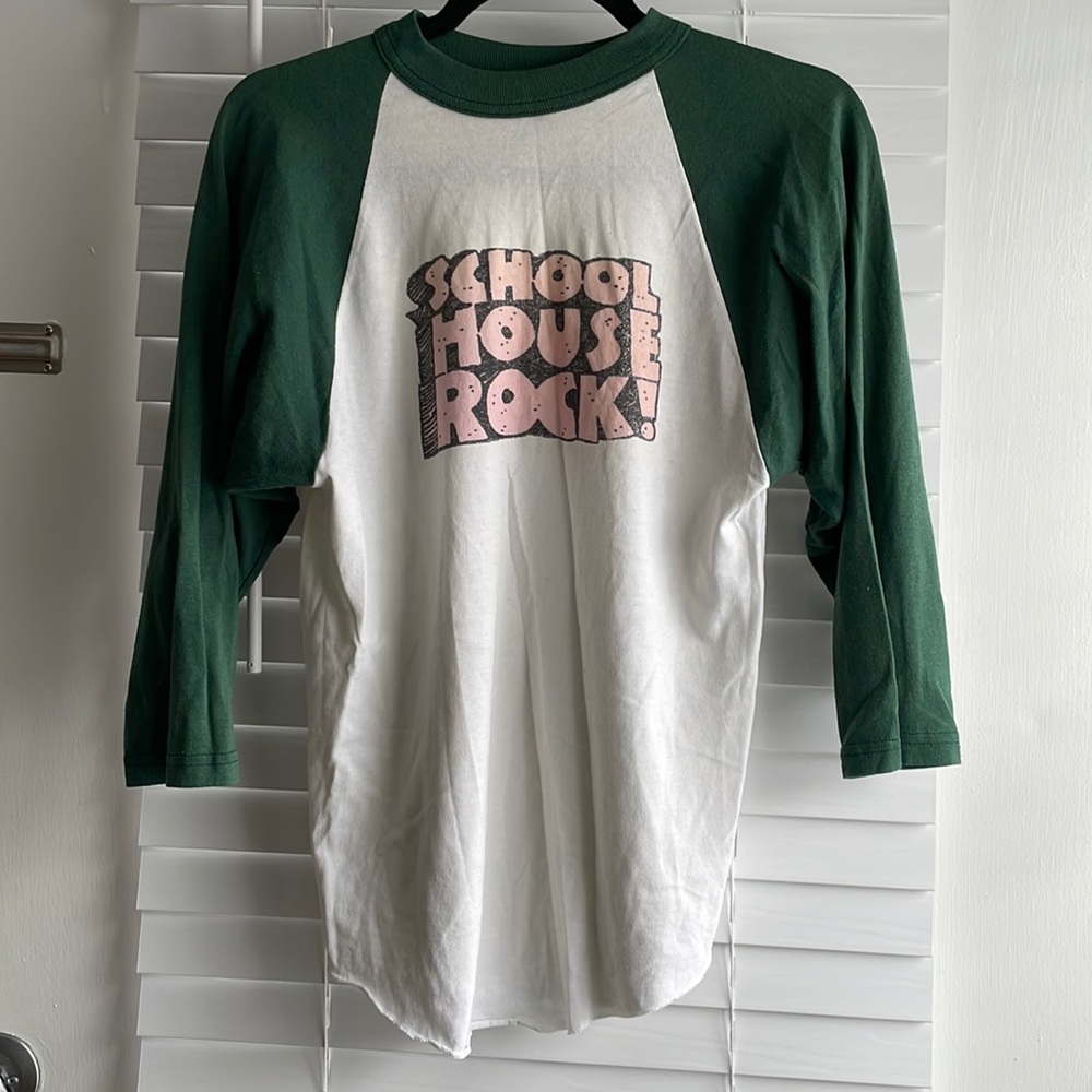 School House Rock Vintage Baseball Tee